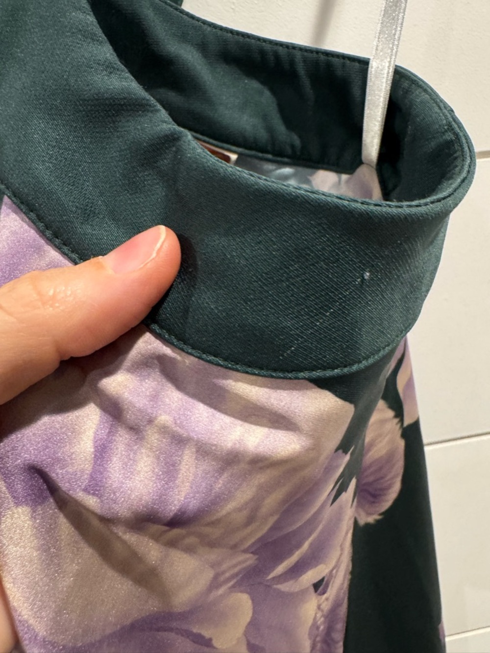 Especia purple green floral Arabella Printed Maxi Dress - Picture 9 of 13